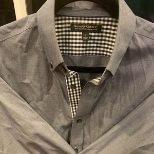 Non-Iron Banana Republic Button Down